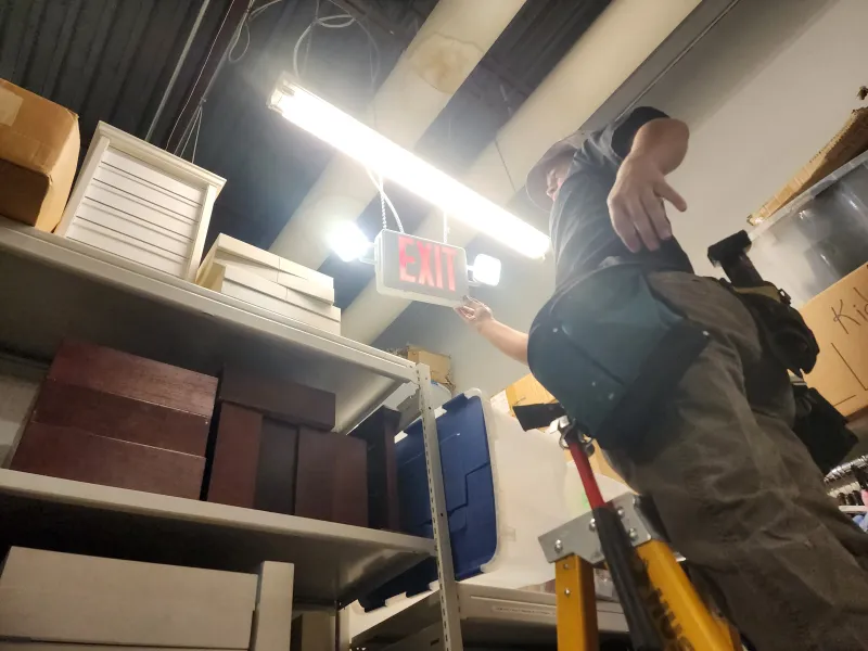 New electrical panel installation by BES